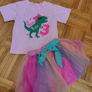 Three Rex Toddler Outfit